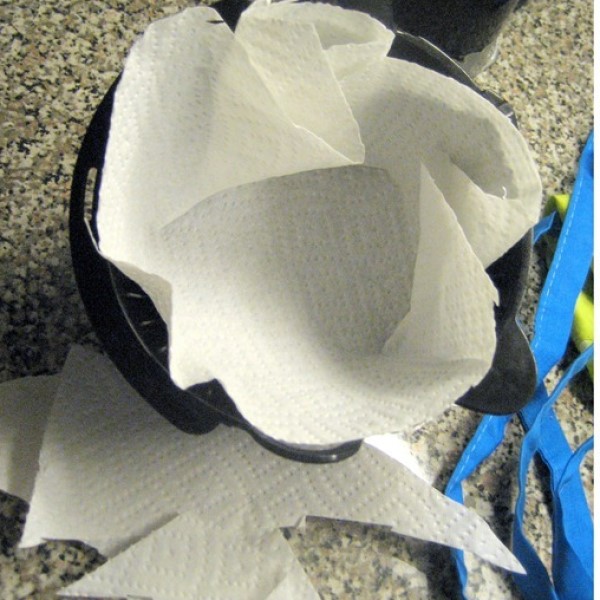 can you use a paper towel as a coffee filter