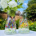 glass flower vase
