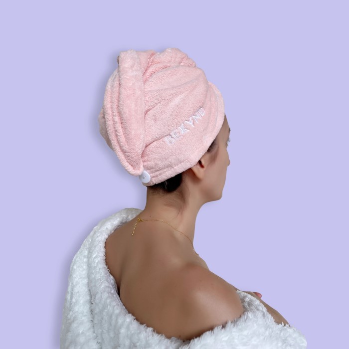 how to wrap hair in towel
