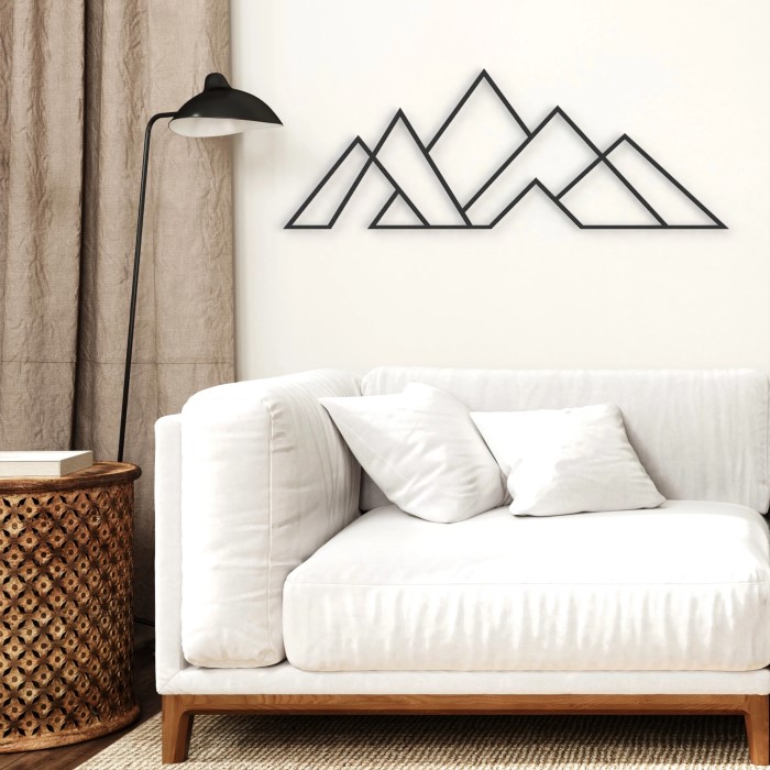 geometric wall art
