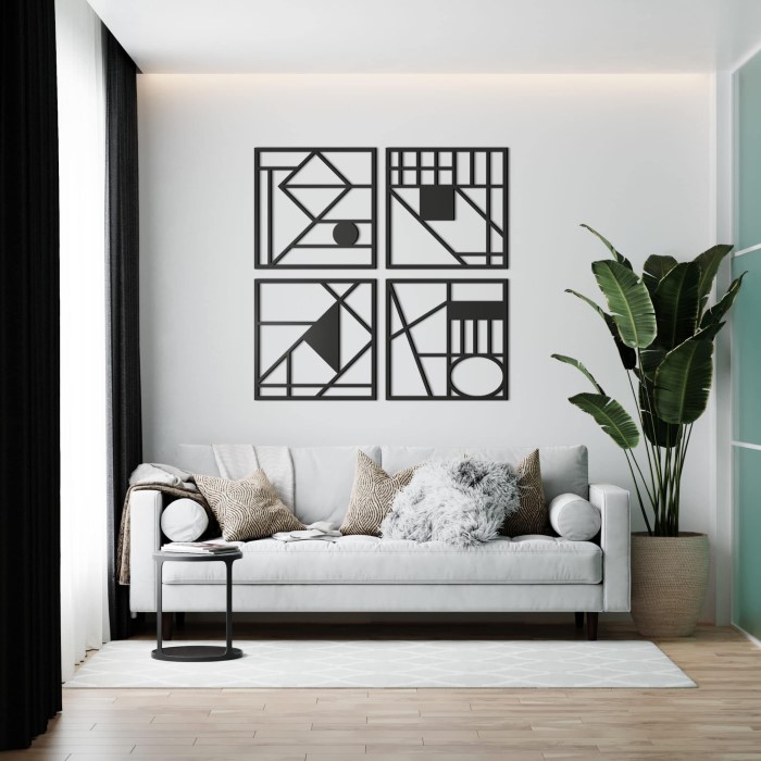 geometric wall art