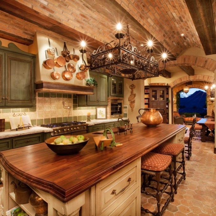 rustic kitchen decor