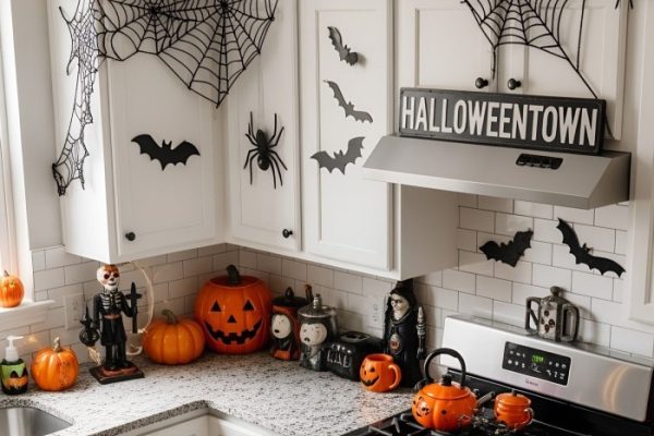 halloween kitchen decor