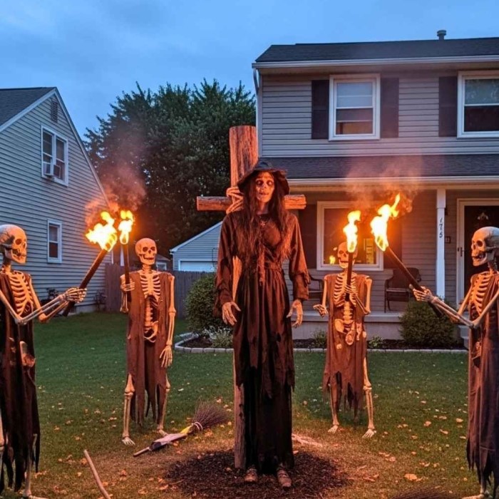 halloween yard decor