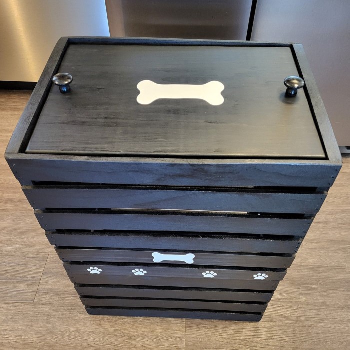 dog food storage container