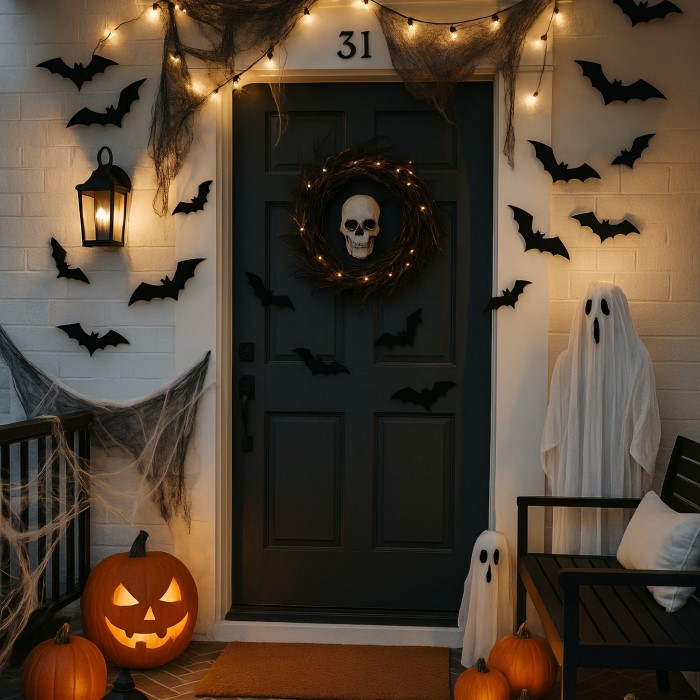 halloween porch decor