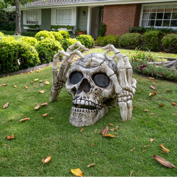 giant skull decoration