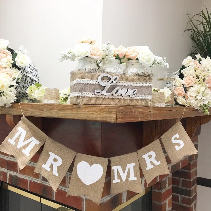 low budget rustic wedding decor diy