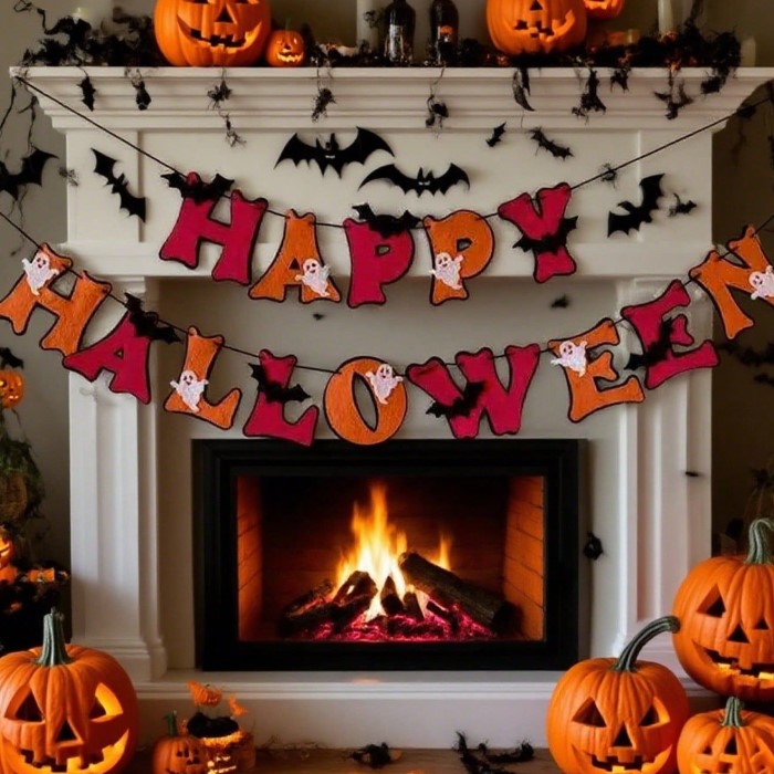 happy halloween banner