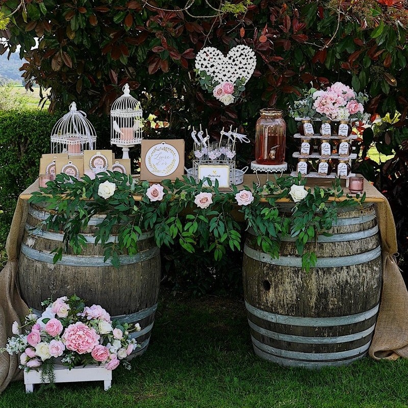 low budget rustic wedding decor diy