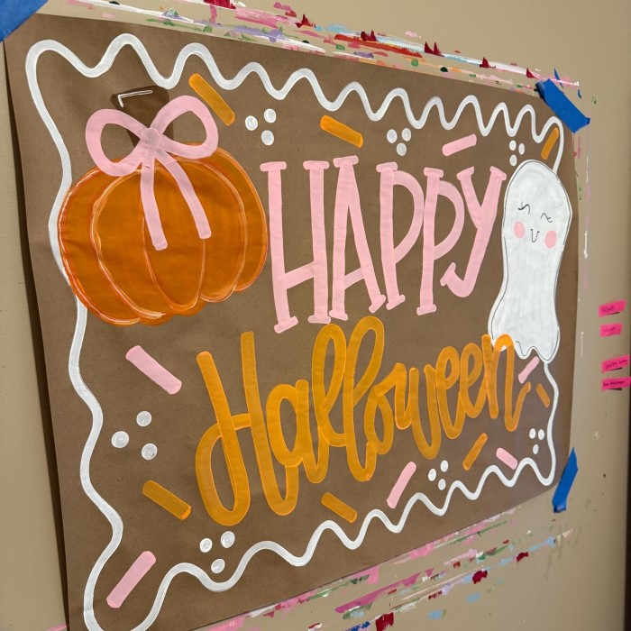 happy halloween banner