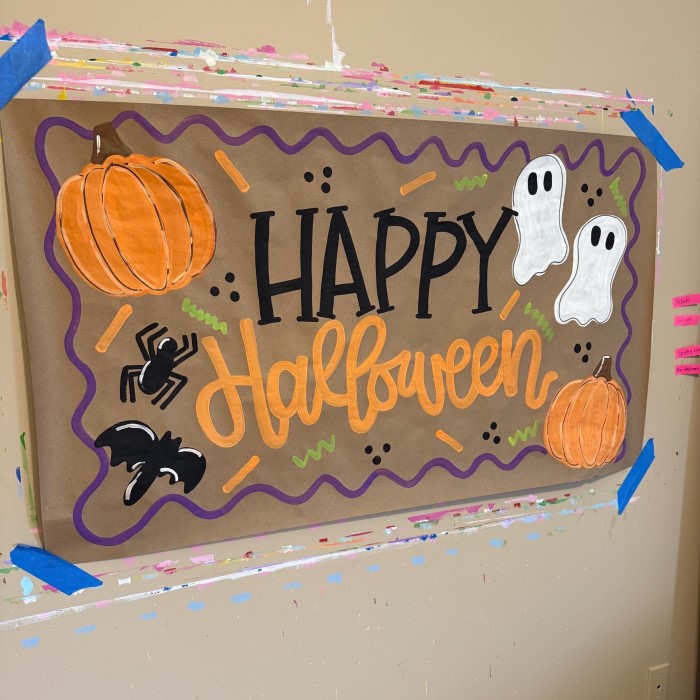 happy halloween banner