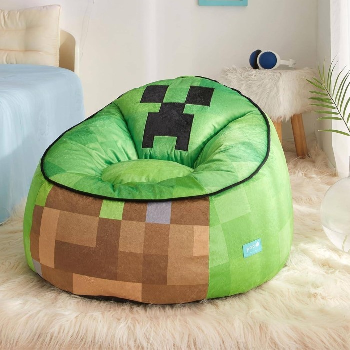 minecraft bean bag chair