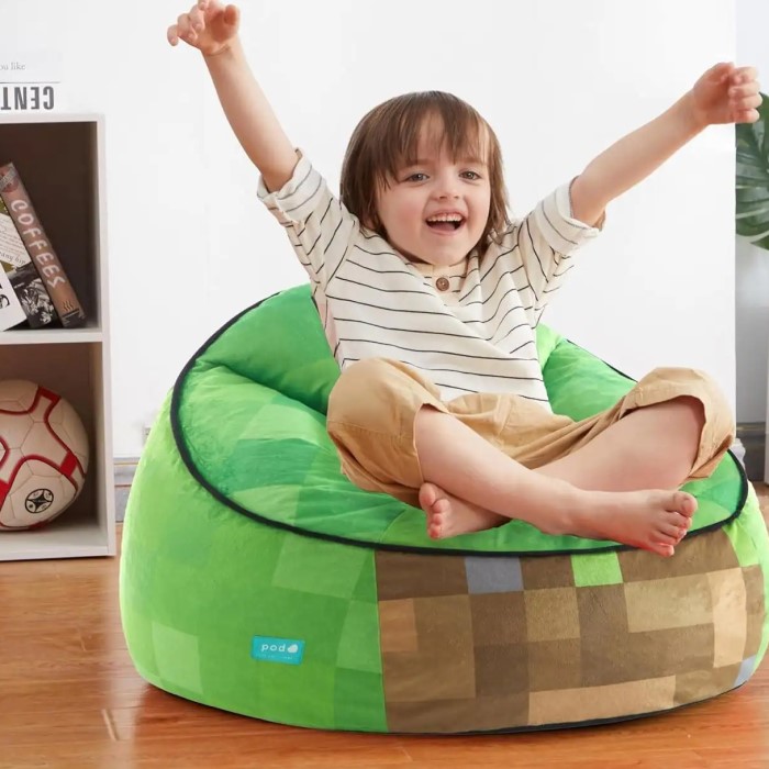 minecraft bean bag chair
