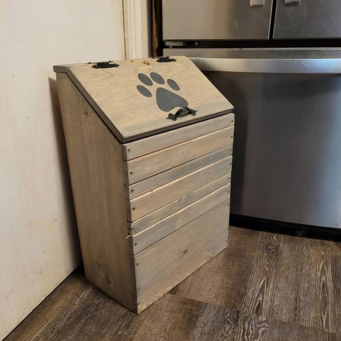 dog food storage container