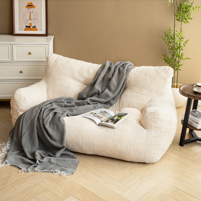 corduroy bean bag chair