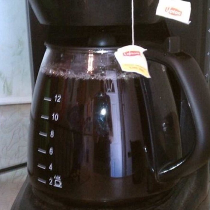 can you make tea in a coffee maker