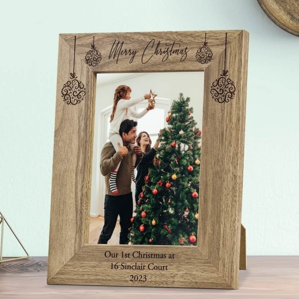 christmas picture frame