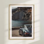 porsche wall art
