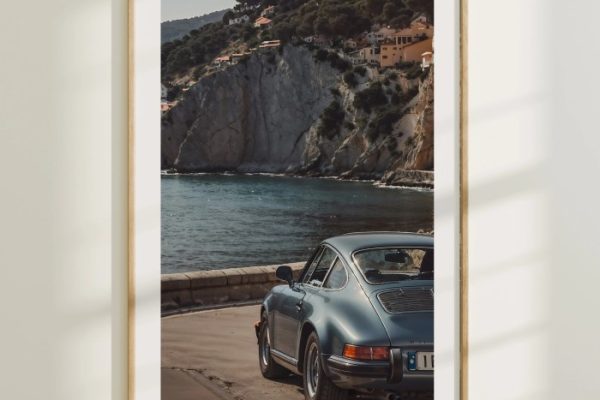 porsche wall art