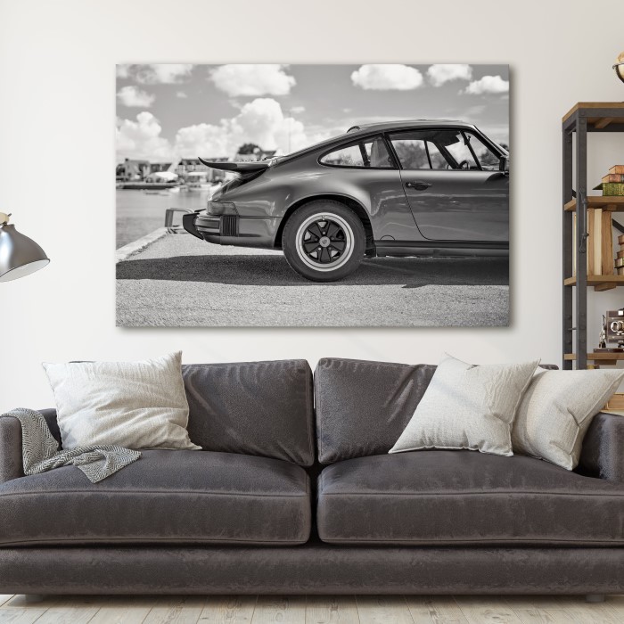 porsche wall art