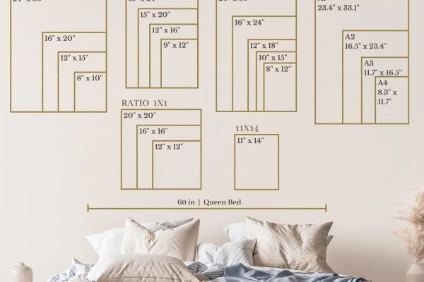 standard picture frame sizes