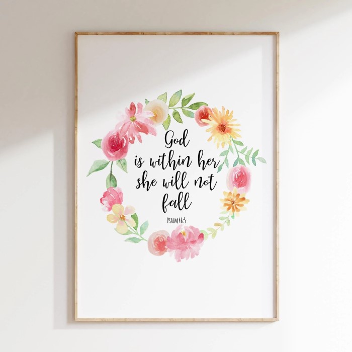 scripture wall art