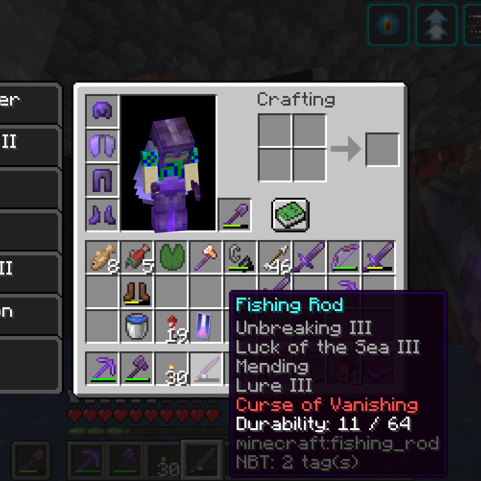 enchantments can be put on a fishing rod