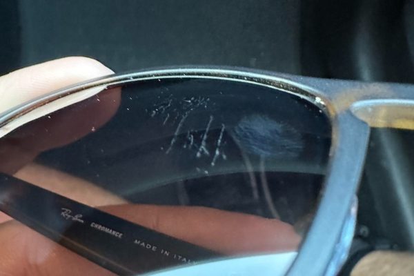 get scratches off sunglasses