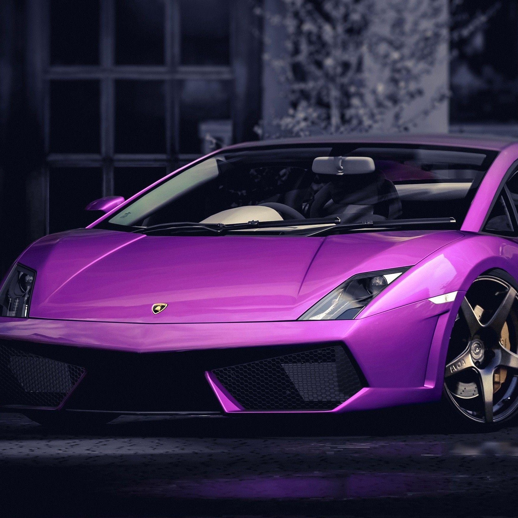 Light Purple Car